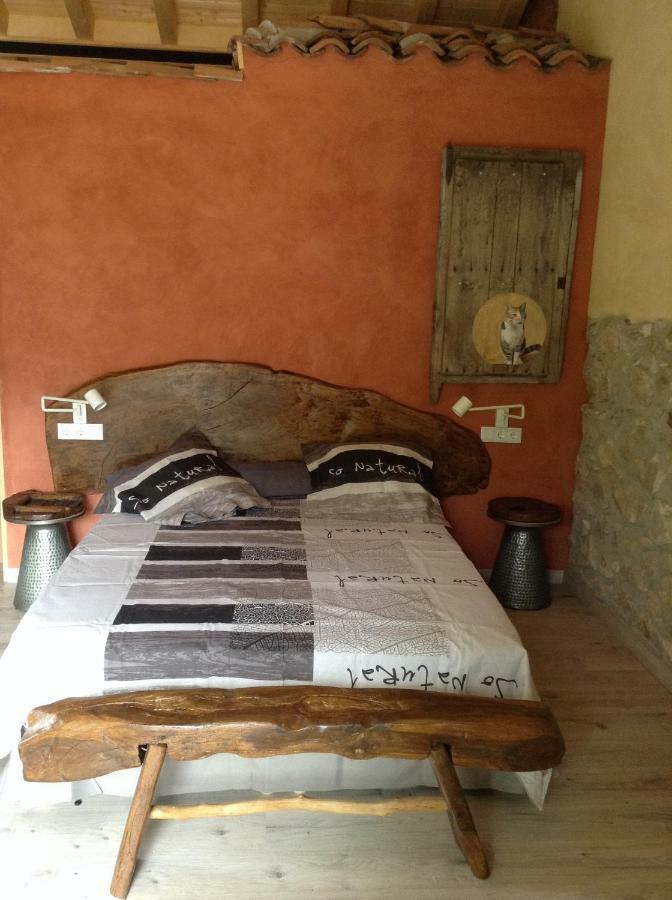 La Cabana De Bernardina Sotres Bagian luar foto