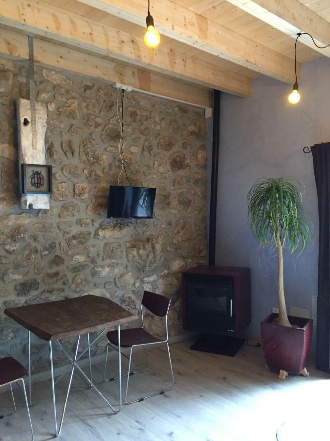 La Cabana De Bernardina Sotres Bagian luar foto