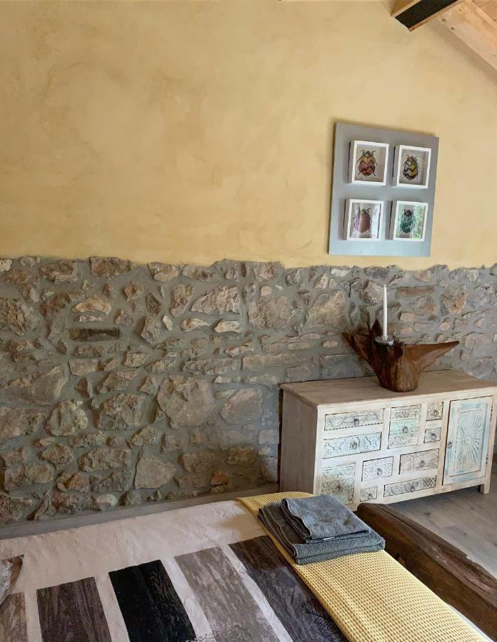 La Cabana De Bernardina Sotres Bagian luar foto